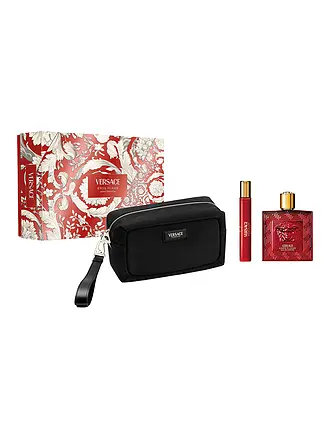 VERSACE | Coffret cadeau - Eros Flame pour Homme Eau de Parfum Set 100ml / 10ml | 